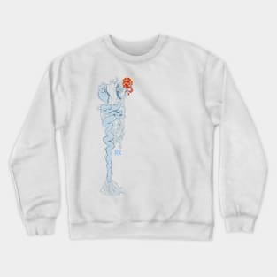 sighing meh dragon Crewneck Sweatshirt